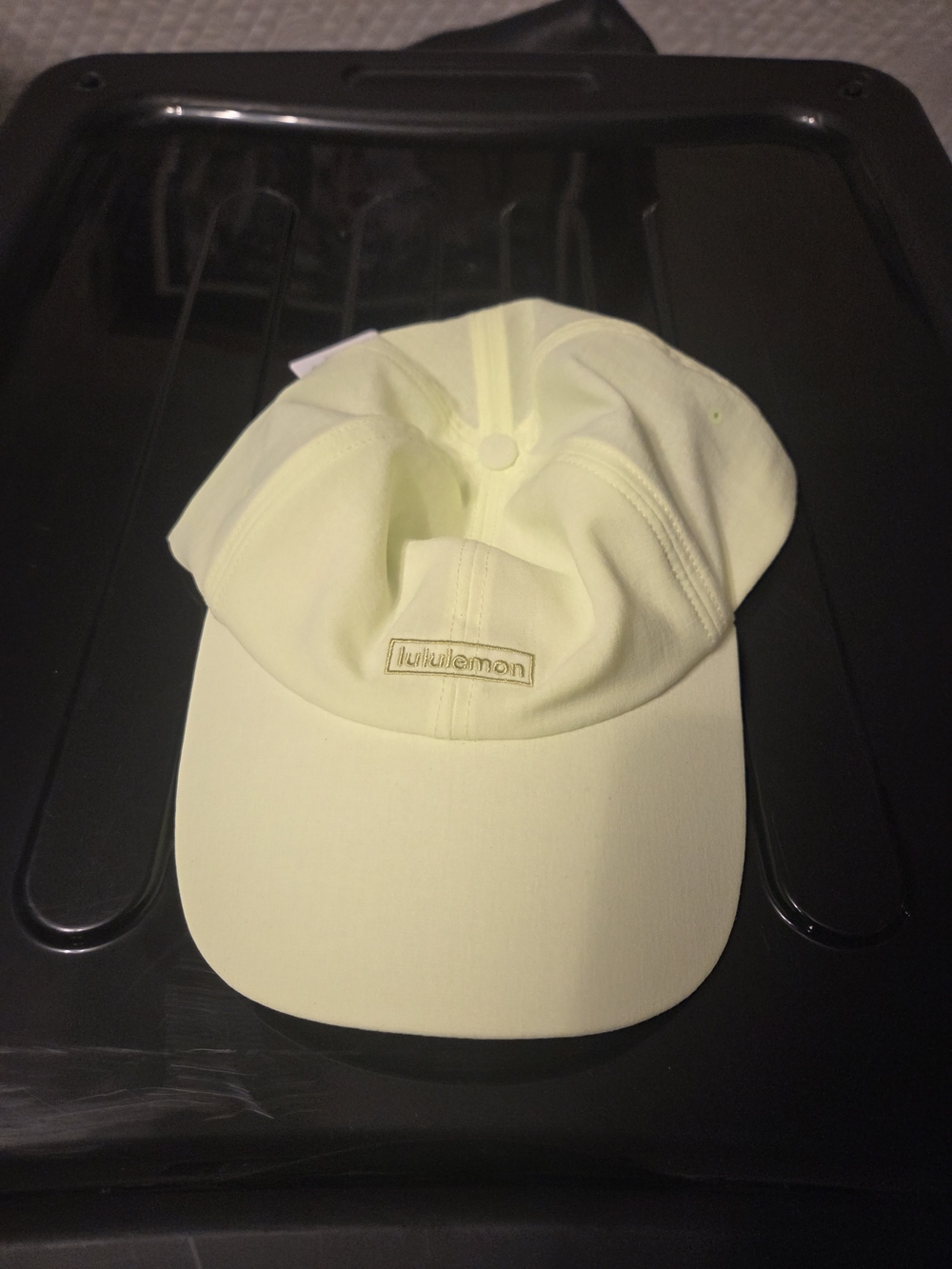 NWT lululemon athletica Neon Yellow Baseball Cap
